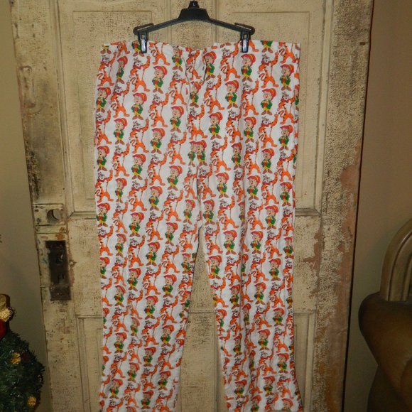 5/$25 Kellogg's Tony the Tiger PJ Pajama Pants Sz Large (W-32) - Picture 1 of 5